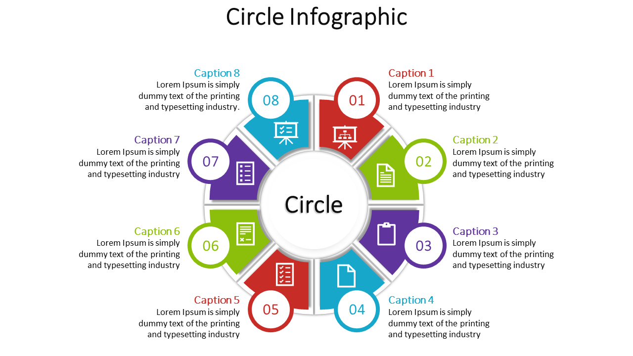 Free - Buy Highest Quality Circle Infographic PowerPoint Themes